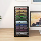 Natwind Mesh file organizer 10 drawers, Office Supplies Desktop Organizers and - Image 3