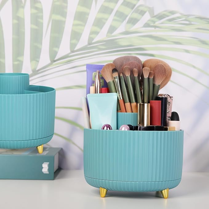 SKYDUE Makeup Organizer, Rotating Pencil Pen Holder - Image 5