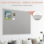 AMUSIGHT Double-Sided Large Cork Board - Image 5