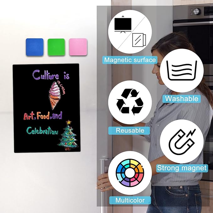 OWLKELA 30 Pack Whiteboard Eraser - Image 3