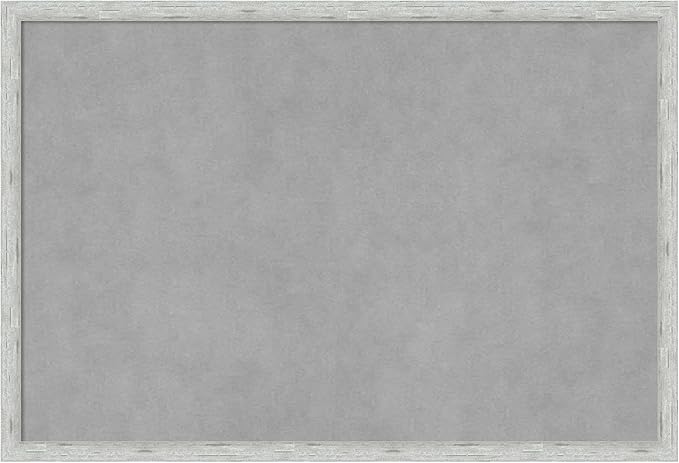Amanti Art Silver Framed Magnetic Board 17x25 Medium Vision Board by AmantiArt
