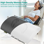 YEASHEIN Adjustable Foot Rest for Under Desk at Work, Ergonomic Under Desk - Image 3