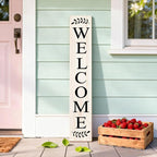 Farmhouse Wooden Merry Christmas Welcome Sign Stand - Image 4
