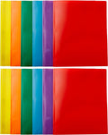 Amazon Basics Heavy Duty Colorful Plastic Folders by AmazonBasics