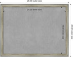 Amanti Art Silver Framed Magnetic Board 20x26 Medium Vision Board - Image 4