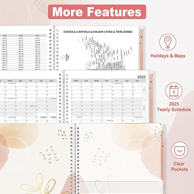 SUNEE 2026 Appointment Book, Quarter-Hourly, Weekly & Monthly - Image 6
