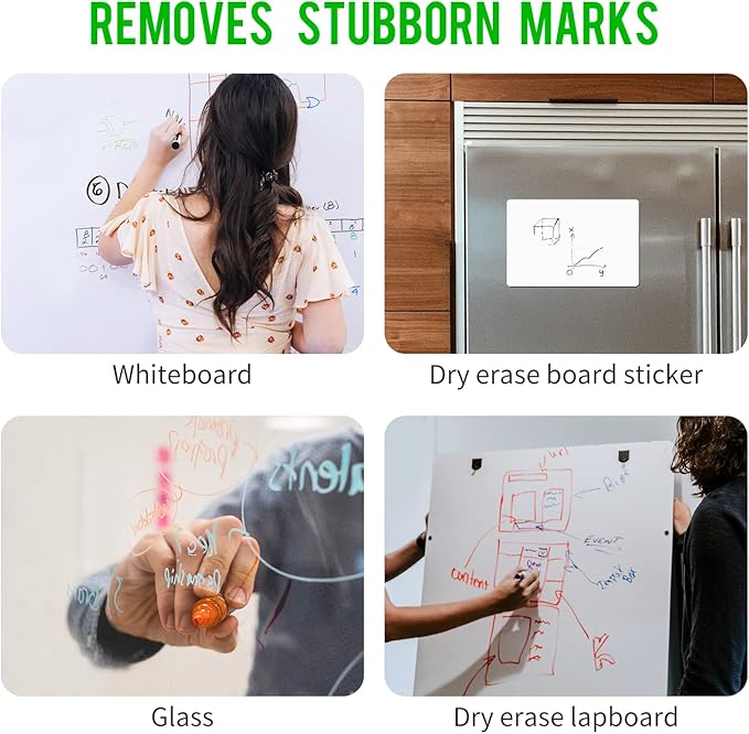 loukin Non-Toxic Whiteboard Cleaner, 8.5 fl oz Dry Erase Board Cleaner - Image 5