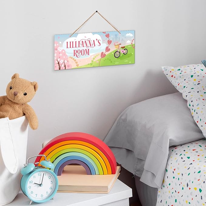 Custom Girl/Boy Name Sign Personalized Children Decor Bedroom Sign - Image 4
