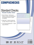 Compuchecks Check on Top Blank Check Paper by Compuchecks