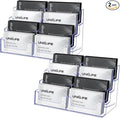 Uniclife 2 Pack Acrylic Business Card Holder by UnicLife