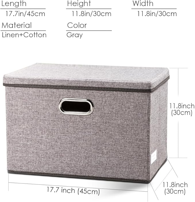 PRANDOM Large Collapsible Storage Bins - Image 6