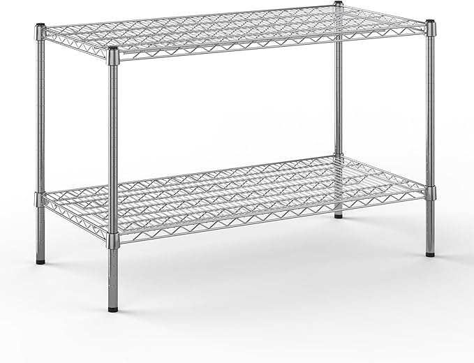 Regal Altair 21" Deep x 42" Wide x 27" Height Wire Shelving Kit | 2-Tier | NSF by Regal+Altair