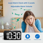 DreamSky Small Digital Alarm Clocks - Image 4