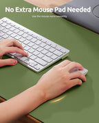 YSAGi Leather Desk Protector, Office Mat, Large Mouse Mat, Non-Slip PU Leather - Image 3