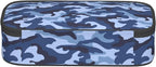 YIJIUWKIS Kids Adults Camo Style Pencil Case Blue Pencil Box - Image 7