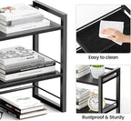 ART-GIFTREE Office Desk Shelf Organizer, Wood Desktop Bookshelf Supplies - Image 6