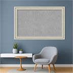 Amanti Art Silver Framed Magnetic Board 30x46 Large Vision Board - Image 5