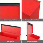 KYODOLED Wall-Mount Mailbox, Large Capacity Mail Box, Galvanized Steel - Image 4