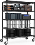 M MZG Garage Shelving 5 Tier Industrial Metal Shelving Units by MEIGAOPLASTICANDMETALHKCOLIMITED