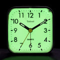 Tinload Small Battery Operated Analog Travel Alarm Clock Silent Non Ticking by Tinload