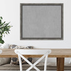 Amanti Art Grey Framed Magnetic Board 22x26 Medium Vision Board - Image 5