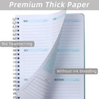Undated Weekly Planner- Weekly Goals Notebook, A5 To Do List Planner, Habit - Image 4