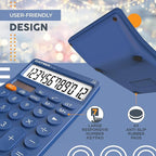 CATIGA 12 Digit Desktop Calculator Basic Desk Calculator - Image 6