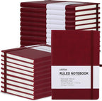 LYDTICK 20 Pack Journals for Writing College Ruled Notebooks Journal in Bulk