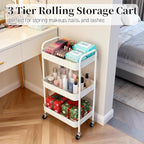 LIWNYRK Metal 3 Tier Rolling Cart - Image 2