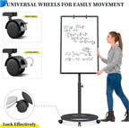 Mobile Whiteboard – 36 x 24 inches Portable Magnetic Dry Erase Board - Image 4