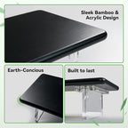 ROCDEER Bamboo Monitor Stand Riser - Image 7