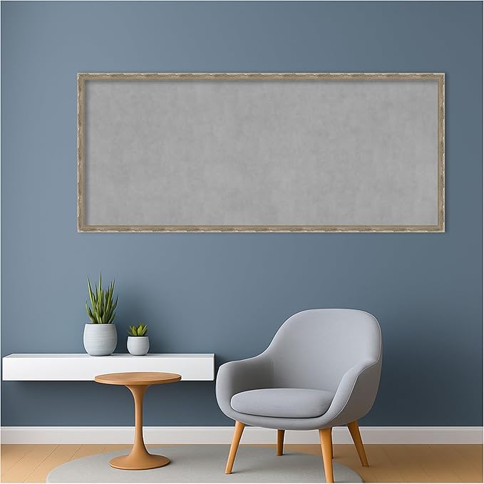 Amanti Art Silver Framed Magnetic Board 22x50 Oversize Vision Board - Image 7