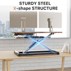 JOY worker Standing Desk Converter, Desktop Workstation Riser - Image 7