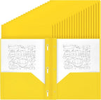 Lincia 100 Pcs Plastic Folders by Lincia