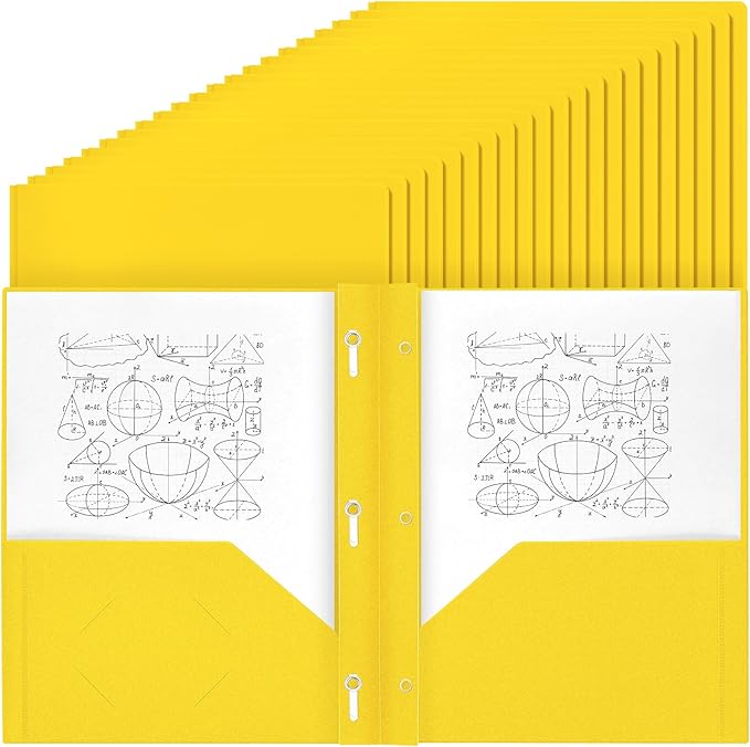 Lincia 100 Pcs Plastic Folders by Lincia