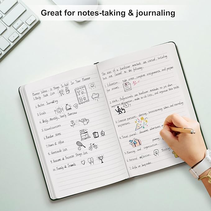 Comix Lined Journal Notebook for Women Men, Journaling Notebooks for Office - Image 5