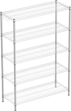 Guan River 5-Shelf Adjustable Metal Shelf Wire Shelving Unit Heavy Duty Storage by GuanRiver