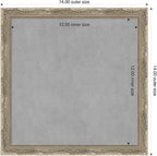 Amanti Art Silver Framed Magnetic Board 14x14 X-Small Vision Board - Image 2