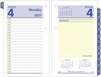 AT-A-GLANCE 2027 Desk Calendar Refill, Daily, 3.5" x 6", Standard, Loose-Leaf, QuickNotes (E5175027)