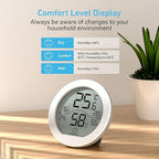 SECRUI Hygrometer Thermometer for Room Temperature Humidity Meter Indoor - Image 4
