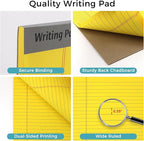 12pcs Legal Pads, Perforated Wide Ruled Writing Pad, Wide Ruled Legal Notepads - Image 3