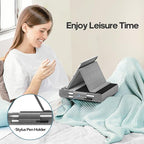 KDD Tablet Pillow Stand, Bed and Desk, Foldable Soft Pad Dock - Image 3