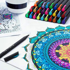 Tebik 45 Pack Planner Colored Pens, 40 Colors Pens - Image 5