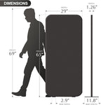 DECOLAB Room Divider Panel, Standing Privacy Partition Dividers - Image 6