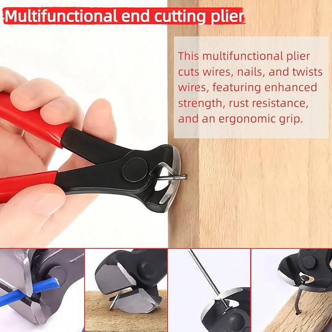 4 Pcs Staple & Nail Puller Tool Kit – Upholstery Staple Remover, Tack Lifter - Image 7