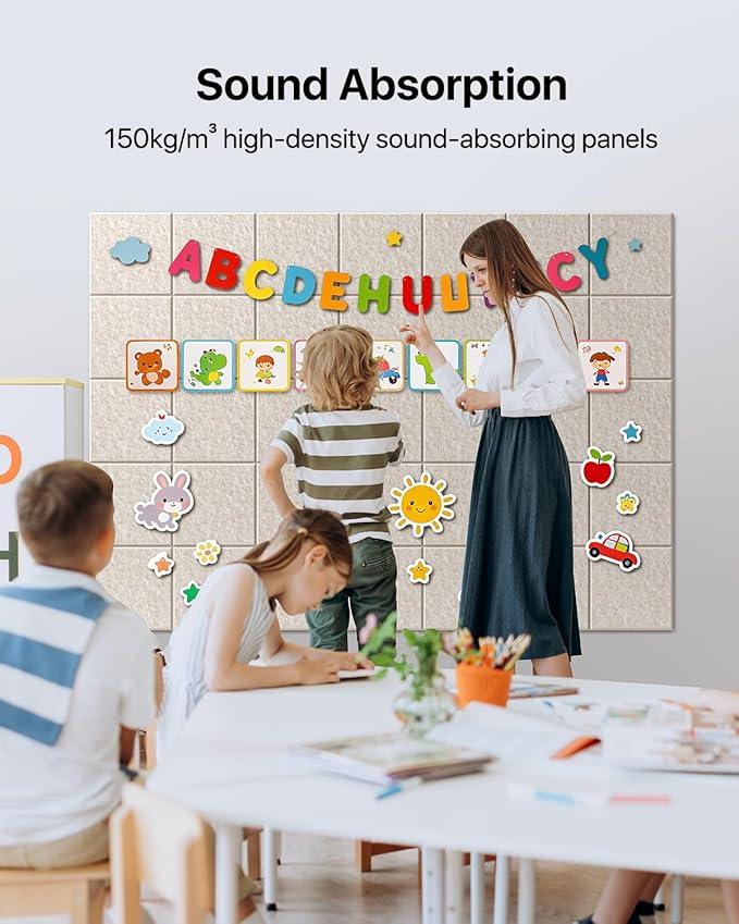 Large Cork Boards for Walls, Cork Boards for Office Decor, Felt Board - Image 6