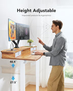 HUANUO 48″ x 24″ Electric Standing Desk - Image 6