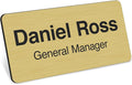 Custom Engraved Name Tags, Magnetic Tags, Personalized Name Tags, 1.5 x 3 Inches by MySignCenter