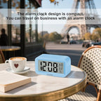 KESHIDE Travel Digital Alarm Clock Battery Operated - Image 7