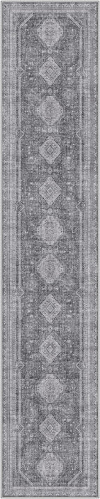GENIMO Runner Rug 2x12 Non Slip Machine Washable Hallway Runner Rug, Low Pile - Image 5